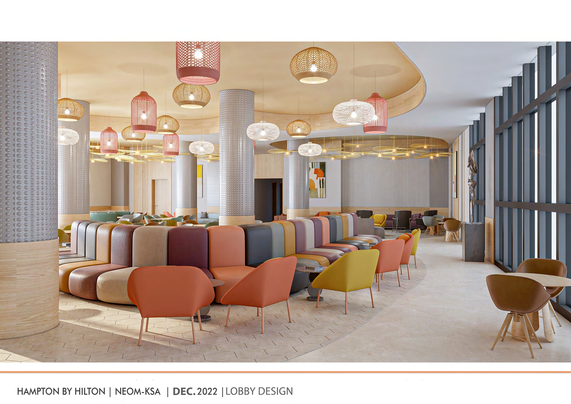 Hampton By Hilton Riyadh lobby